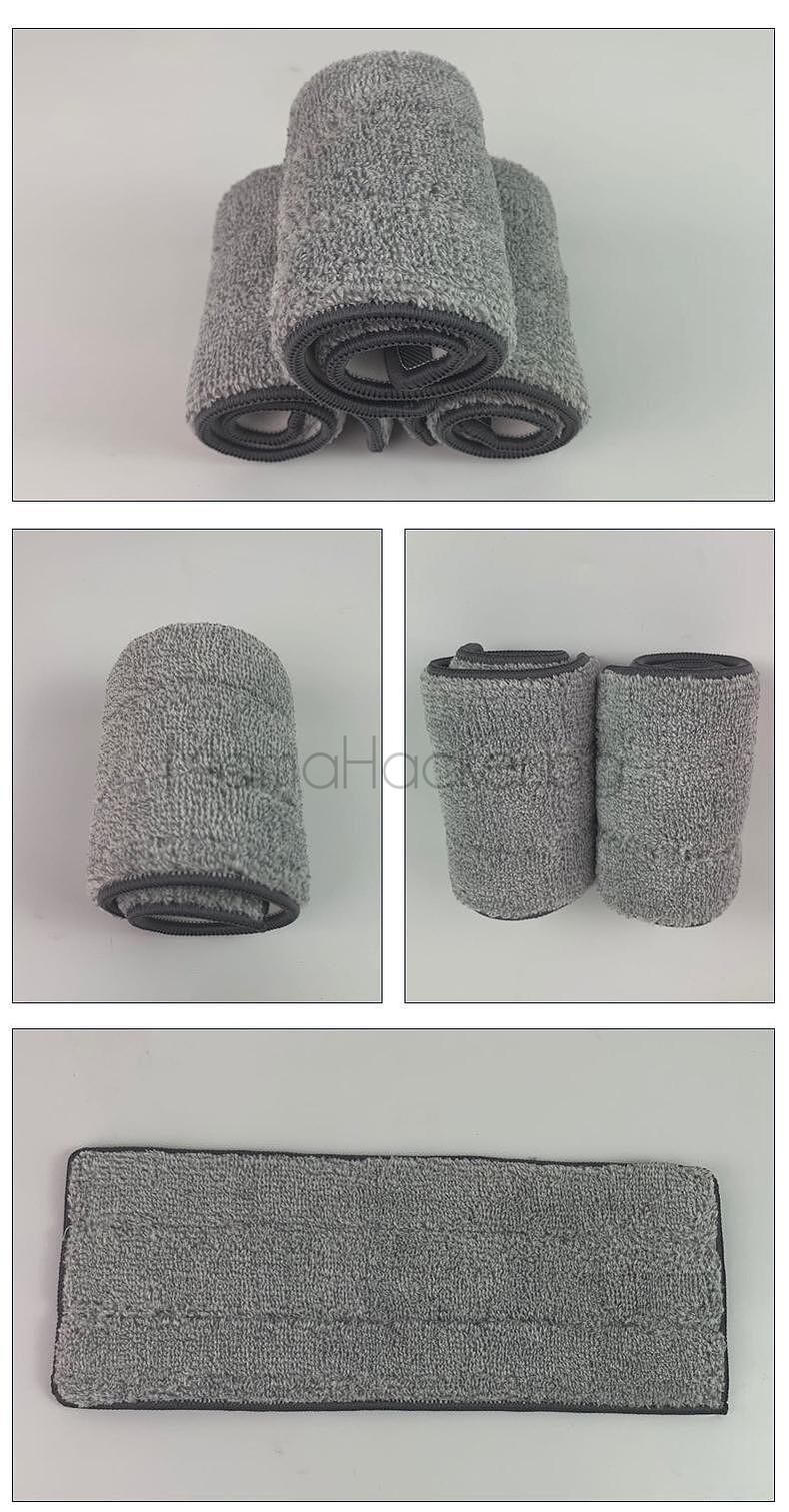 Комплект 3 бр. микрофибърни кърпи за моп ScratchCleaning - идеални за почистване на под, лесно премахване на мръсотия и прах.