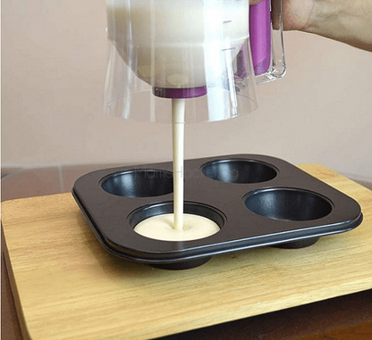 MixMaster дозатор за тесто с намалена цена, кухненски аксесоари, бързо приготвяне на тестени изделия, евтини помощници за готвене