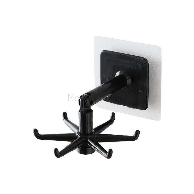Многофункционален държач MultiHook с 6 куки за кухня, удобен органайзер, аксесоари на ниски цени, практично решение за пространство | Поръчай от MamaHacker.bg