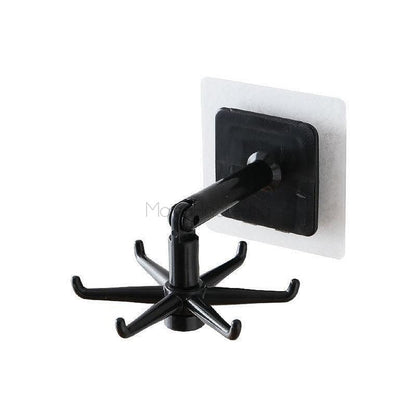 Многофункционален държач MultiHook с 6 куки за кухня, удобен органайзер, аксесоари на ниски цени, практично решение за пространство | Поръчай от MamaHacker.bg