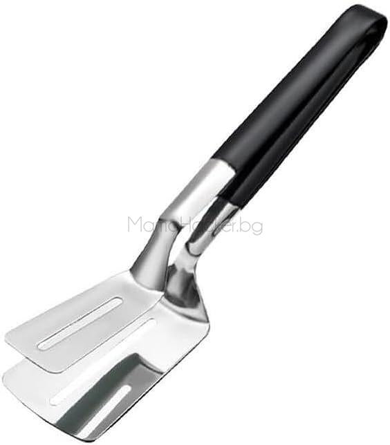 Многофункционални Steel Grip щипки за грил, домашни помощници, аксесоари за кухня, устойчиви материали, забавление в готвенето