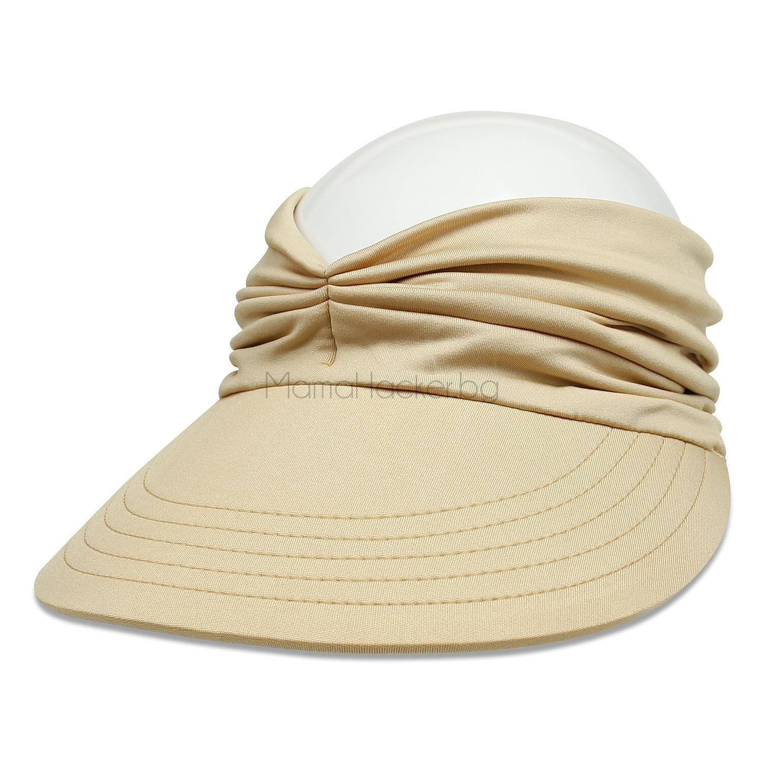 Модерна шапка SunProtect в бежов цвят, предлагайки UV защита, стил и комфорт. Идеален аксесоар за слънчеви дни.| Поръчай от MamaHacker.bg