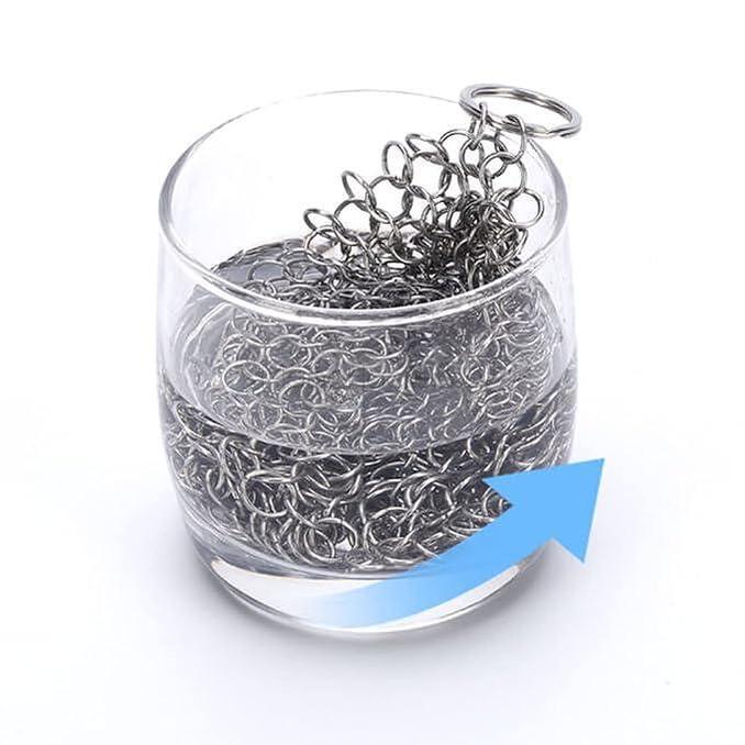 Мрежа за миене Steel Sweeper - издръжливи кухненски аксесоари, практични решения за почистване, устойчиви аксесоари, безопасни за здравето.