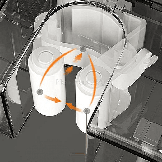 Детайл от мултифункционален органайзер HomeHelper с уникален дизайн за лесно съхранение и организация в дома