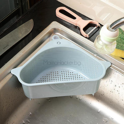 Мултифункционален DrainMaster - цедка за храна за кухня, устойчиви материали, организация на кухня, удобни домашни аксесоари, практични решения за дома.