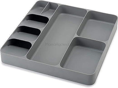 Мултифункционален KitchenOrganizer за кухня - практичен органайзер за ред и организация на кухненски аксесоари.
