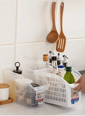 Мултифункционална кошница StorageBasket, стилни органайзери за кухня, аксесоари за съхранение, ефективна организация на дома | Поръчай от MamaHacker.bg