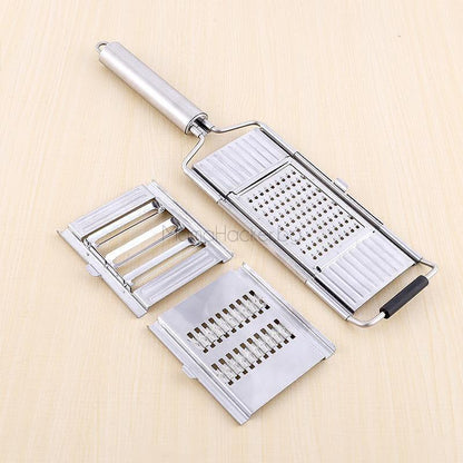 Мултифункционално ренде MultiSlicer с неръждаеми остриета, кухненски аксесоари, премиум качество, лесно почистване, онлайн покупка на ниски цени.