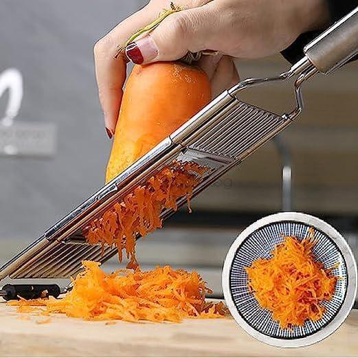 Мултифункционално ренде MultiSlicer за кухня, рендосване на моркови, кухненски аксесоари, бързо приготвяне, удобни прибори.