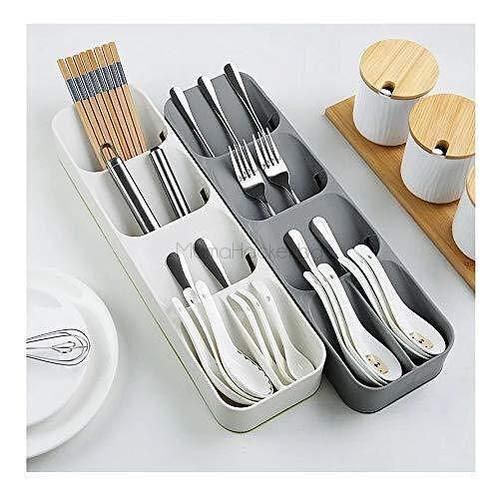 Органайзер за прибори UtensilOrganiser - компактен дизайн, идеален за кухнята, практично съхранение и организация на прибори.