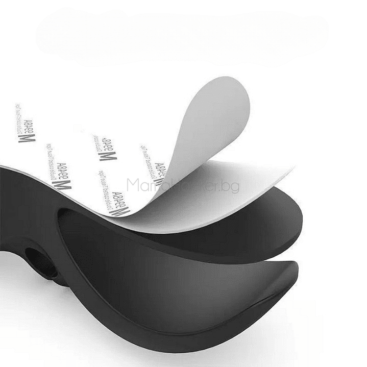 Органайзер за кабели CableKeeper в черен и бял цвят, идеален за кухнята, евтин и практичен аксесоар за организация.