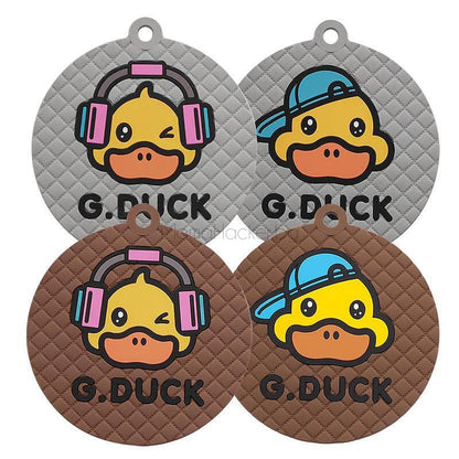 Поставка DuckiePad за чаши и купи с весели картинки на патета, стилни и удобни аксесоари за кухня и подаръци.