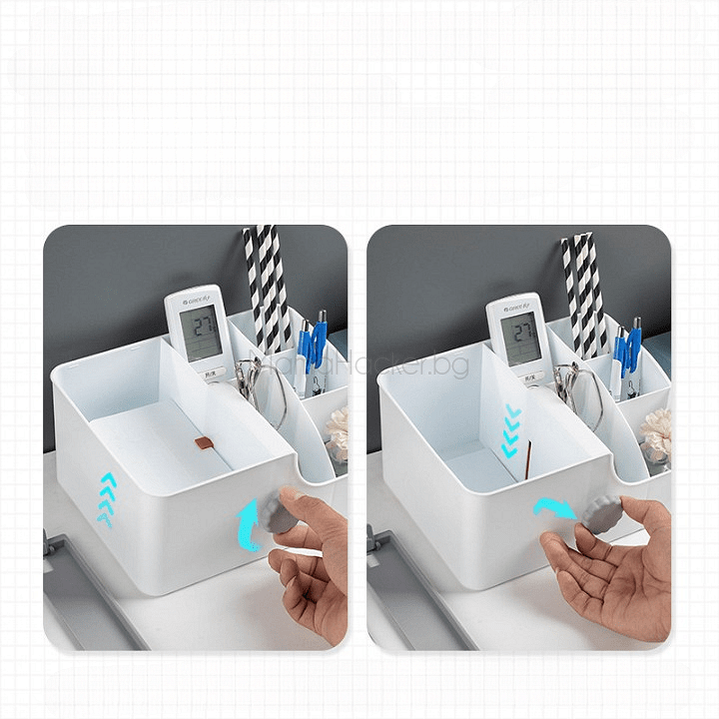 Поставка за носни кърпи с разделители, функционален органайзер за кухня, естетичен дизайн, практични решения, онлайн пазаруване