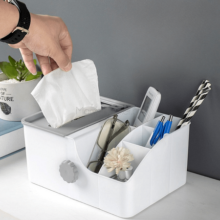 Поставка за носни кърпи с органайзер, аксесоари за кухня, стилна, функционална, онлайн покупка на ниски цени