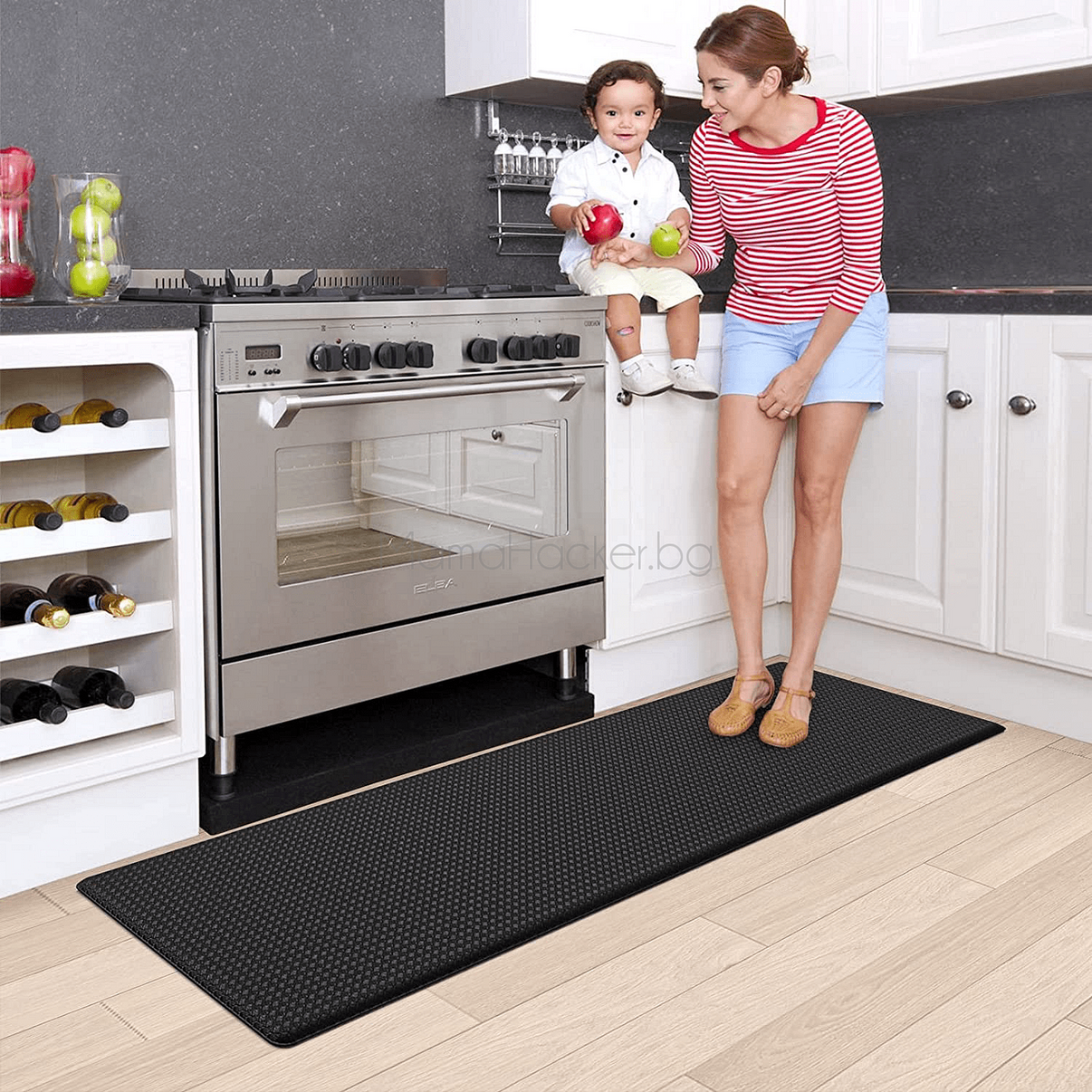 Постелка против хлъзгане AntiSlip за кухня с мемори пяна, безопасност, удобство, кухненски аксесоари, онлайн пазаруване | Поръчай от MamaHacker.bg