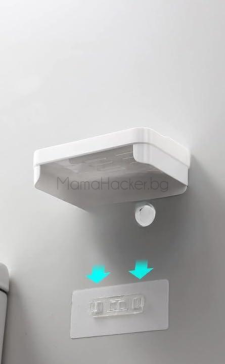 Стойка за тоалетна хартия RollMaster - иновативен органайзер за баня, практично решение на ниска цена