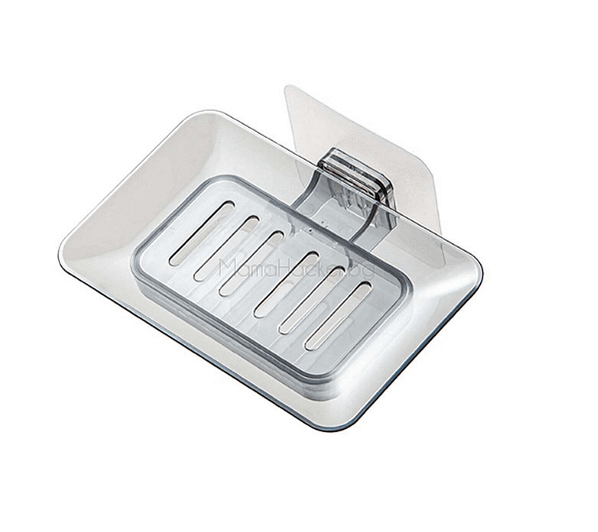 Сапунерка за душ SoapSlot Saver - удобна и стилна, за организиране на баня, лесно чистене, практическо решение, аксесоари за баня