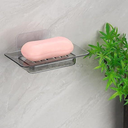 Сапунерка за душ SoapSlot Saver с розов сапун, удобен органайзер за баня, стилно решение, лесно чистене, аксесоари за баня на ниски цени | Поръчай от MamaHacker.bg