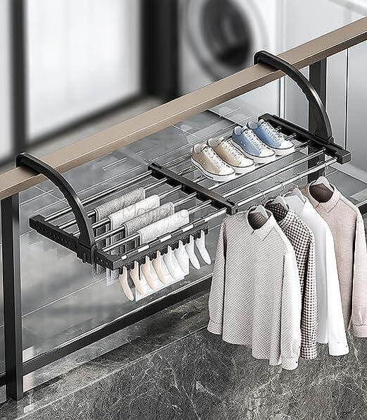 Сгъваем рафт DryRack за сушене на дрехи, удобен и практичен аксесоар, идеален за организация на кухня и дома, ниски цени.