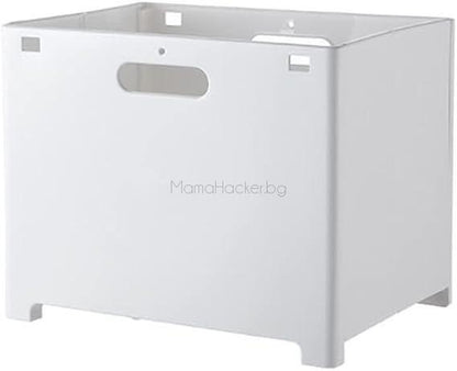 Сгъваема кошница LaundryStorage за дрехи, удобен органайзер, еко продукт, практични аксесоари за дома, онлайн покупка на ниска цена.