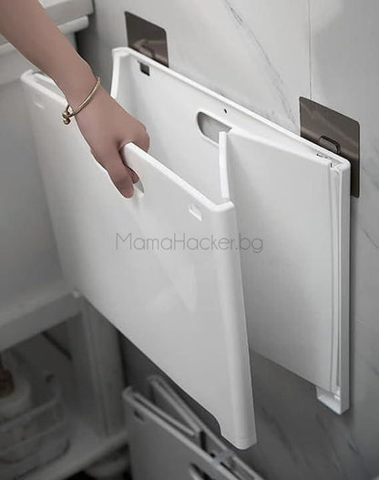 Сгъваема кошница LaundryStorage с иновационен дизайн за удобство и организация на дрехи в дома. Удобни и практични аксесоари.