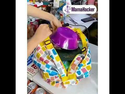 Сгъваема пазарска чанта PortaBag, капацитет до 20 кг, водоустойчива, удобна за пазаруване, практична за всяко домакинство | Поръчай от MamaHacker.bg