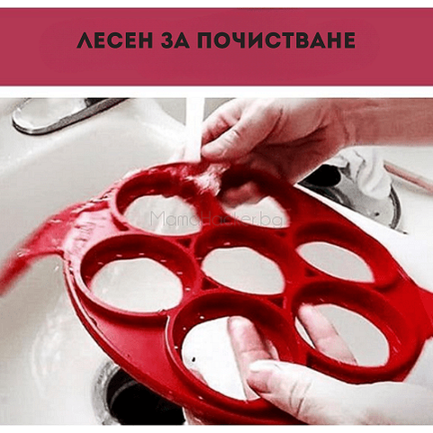 Силиконова форма RoundCooker, лесно почистване, безопасни за здравето, кухненски аксесоари, удобство при готвене