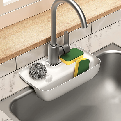 SinkGuard органайзер за смесител с аксесоари за кухня, практичен, лесен за използване, хигиеничен, спестява пространство | Поръчай от MamaHacker.bg