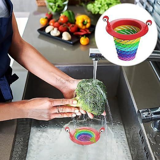 SinkHero - Цедка за мивка, бързо почистване, кухненски аксесоар, органайзер, лесно използване | Поръчай от MamaHacker.bg.