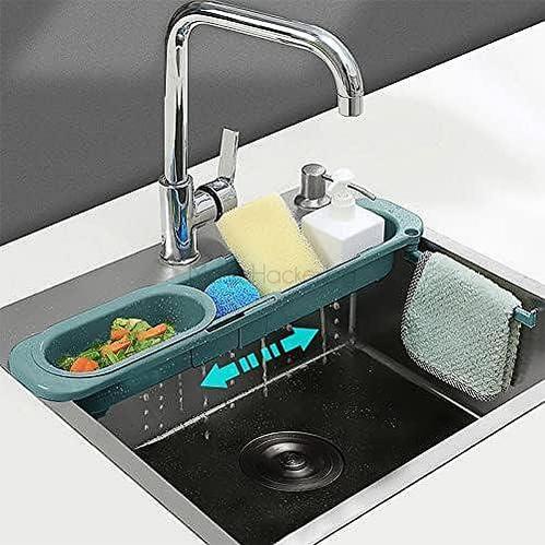SinkSavior - Функционален органайзер за мивка, кухненски аксесоари, пестене на място, удобство, чистота в кухнята