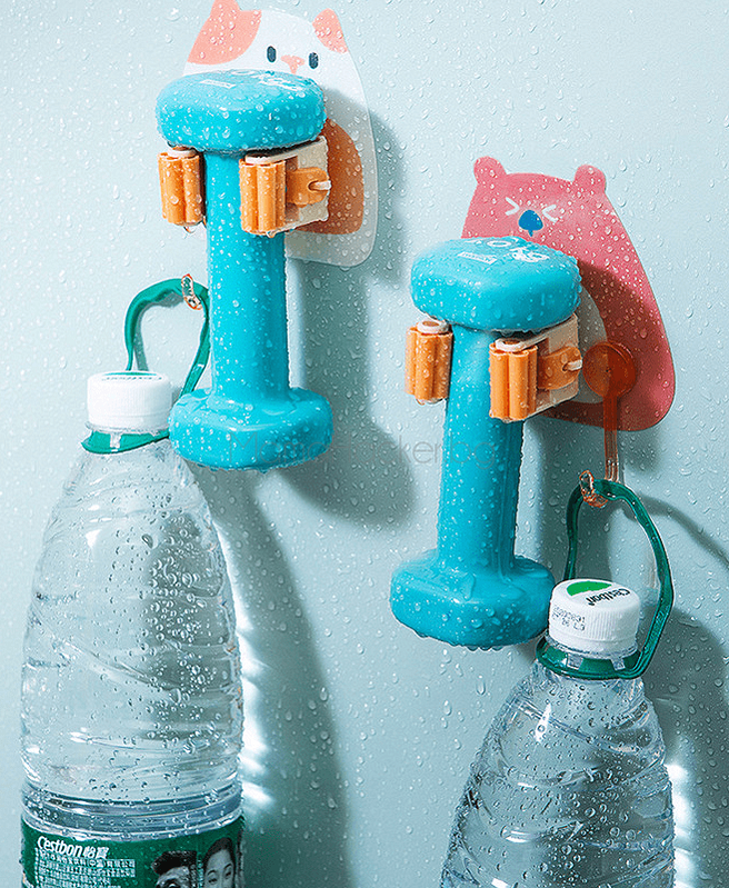 StickyClip държач за мопове - практични кухненски аксесоари с лесно залепване, организиране на пространство, евтини, онлайн пазаруване