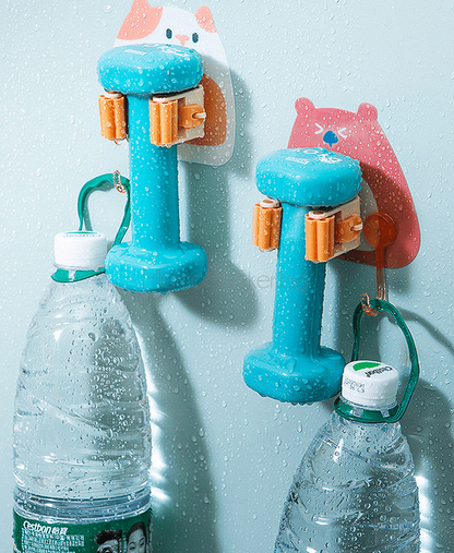 StickyClip държач за мопове - практични кухненски аксесоари с лесно залепване, организиране на пространство, евтини, онлайн пазаруване