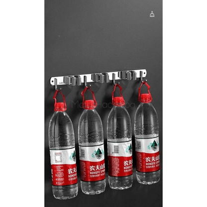 Органайзер за съхранение на бутилки с вода, практично решение за оптимизация на пространство в кухнята и дома | Поръчай от MamaHacker.bg