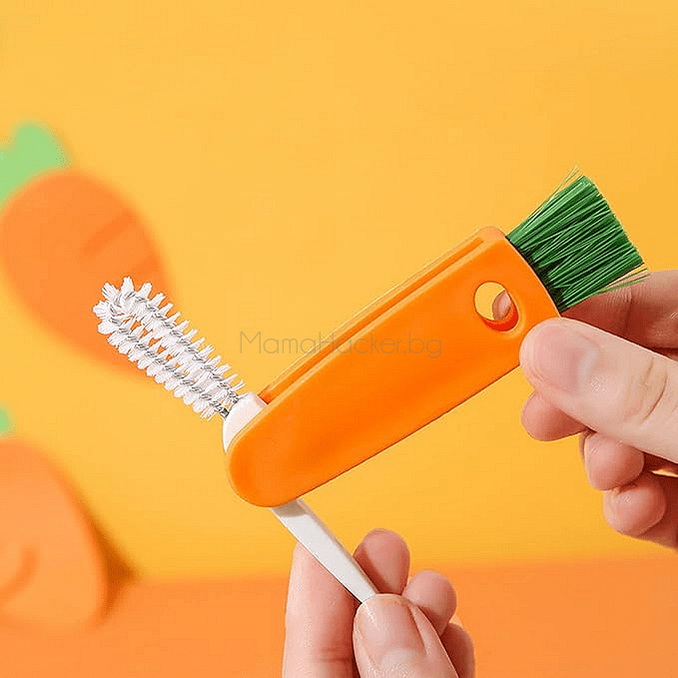 TinyCleaner - Удобна многофункционална четка за чистене на кухненски аксесоари, евтини помощници за дома, иновативни решения за украсата.