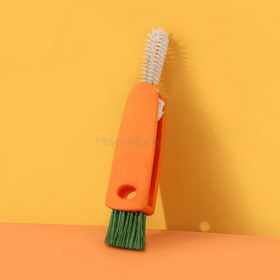 TinyCleaner - Удобна четка за почистване на процепи, многофункционален инструмент, кухненски аксесоар, лесно чистене, органайзер за кухня.
