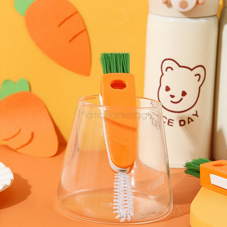 TinyCleaner - четка за почистване на процепи, удобна и практична, аксесоар за кухня, евтин помощник за дома, лесно чистене | Поръчай от MamaHacker.bg