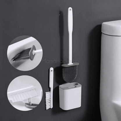 ToiletBuddy комплект четки за тоалетна, иновативен дизайн, хигиенични аксесоари, лесно чистене, пестене на място