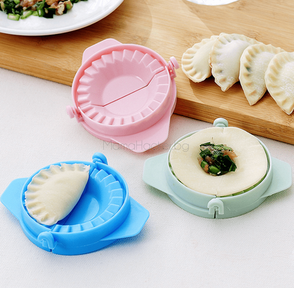 Уред за приготвяне на пелмени Dumpling Pro в пастелни цветове - удобен, иновативен, кухненски аксесоар, лесен за използване, практичен помощник.
