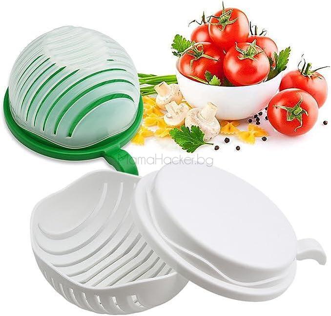 VeggieCutter купа за рязане на зеленчуци, органайзер за кухня, бързо рязане, кухня на ниски цени, многофункционални прибори
