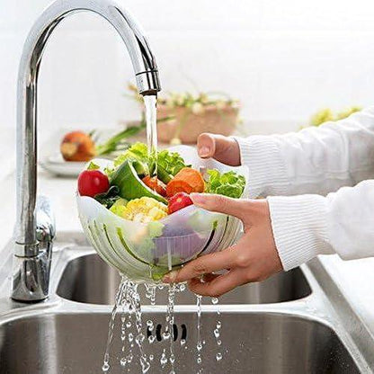 VeggieCutter - купа за рязане на салата, измиване на зеленчуци, удобна кухня, бързо приготвяне, практични помощници в кухнята
