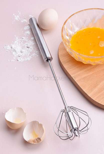 WhiskPro - Полуавтоматична бъркалка за яйца с яйца и смес за десерти, кухненски аксесоар, удобство и бързо готвене