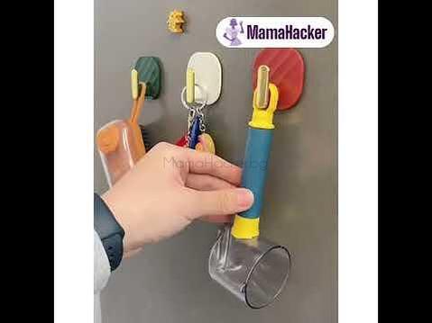 Залепящи се закачалки DecorHooks за организиране на дома, аксесоари за кухня, практични решения, многофункционални, онлайн пазаруване от MamaHacker.