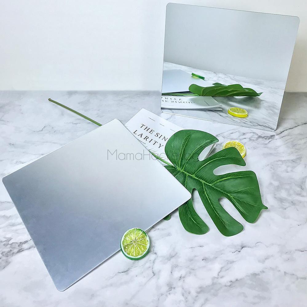 Залепящи се огледални плочи MirrorTiles за декорация, безопасни и лесни за употреба, елементи за организация, уют в дома. | Поръчай от MamaHacker.bg